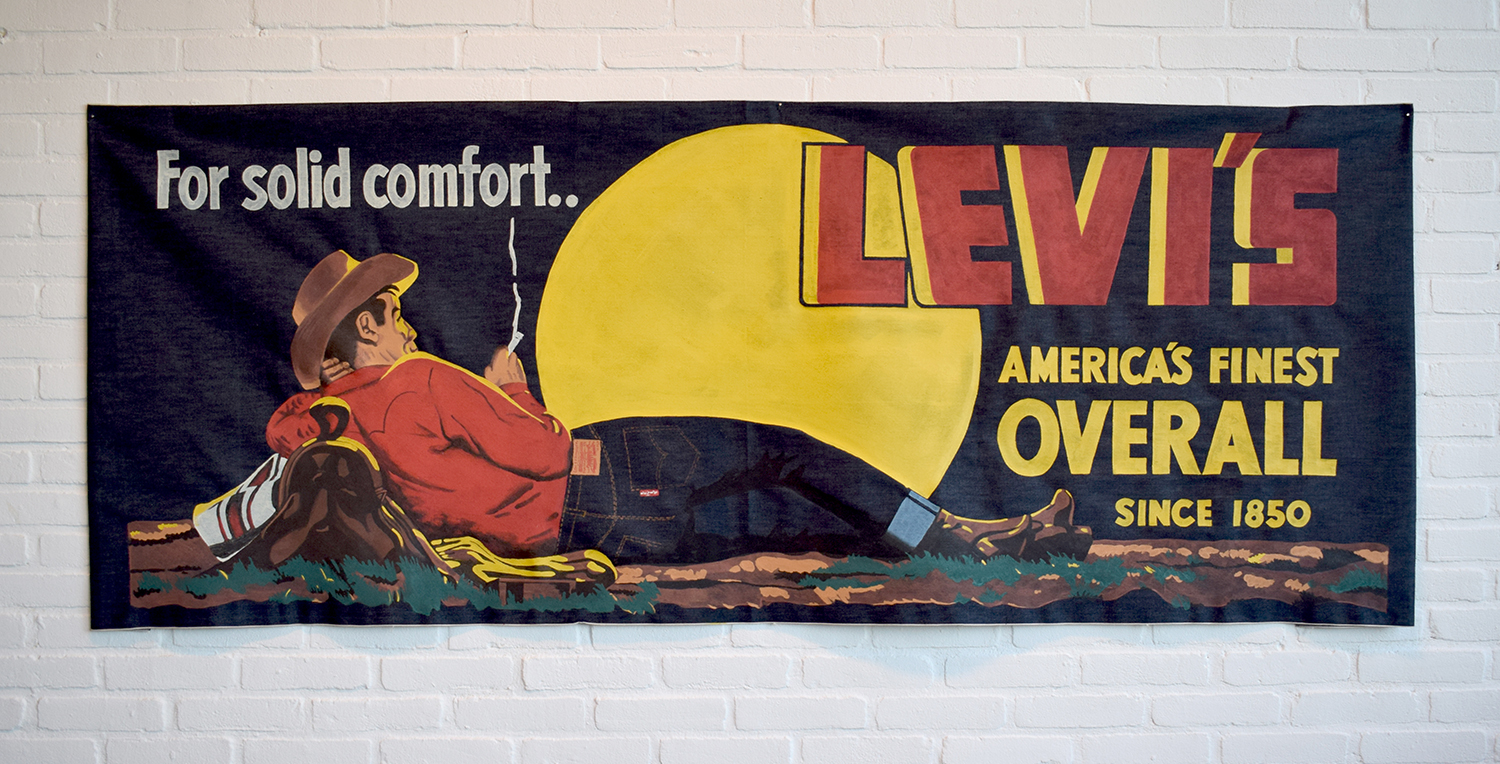 Shon Price - Levi's Cowboy Banner